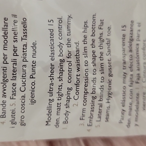 Brand New PHILIPPE MATIGNON ALL-DAY 15 Control Top Hoisery-XL - Picture 4 of 6